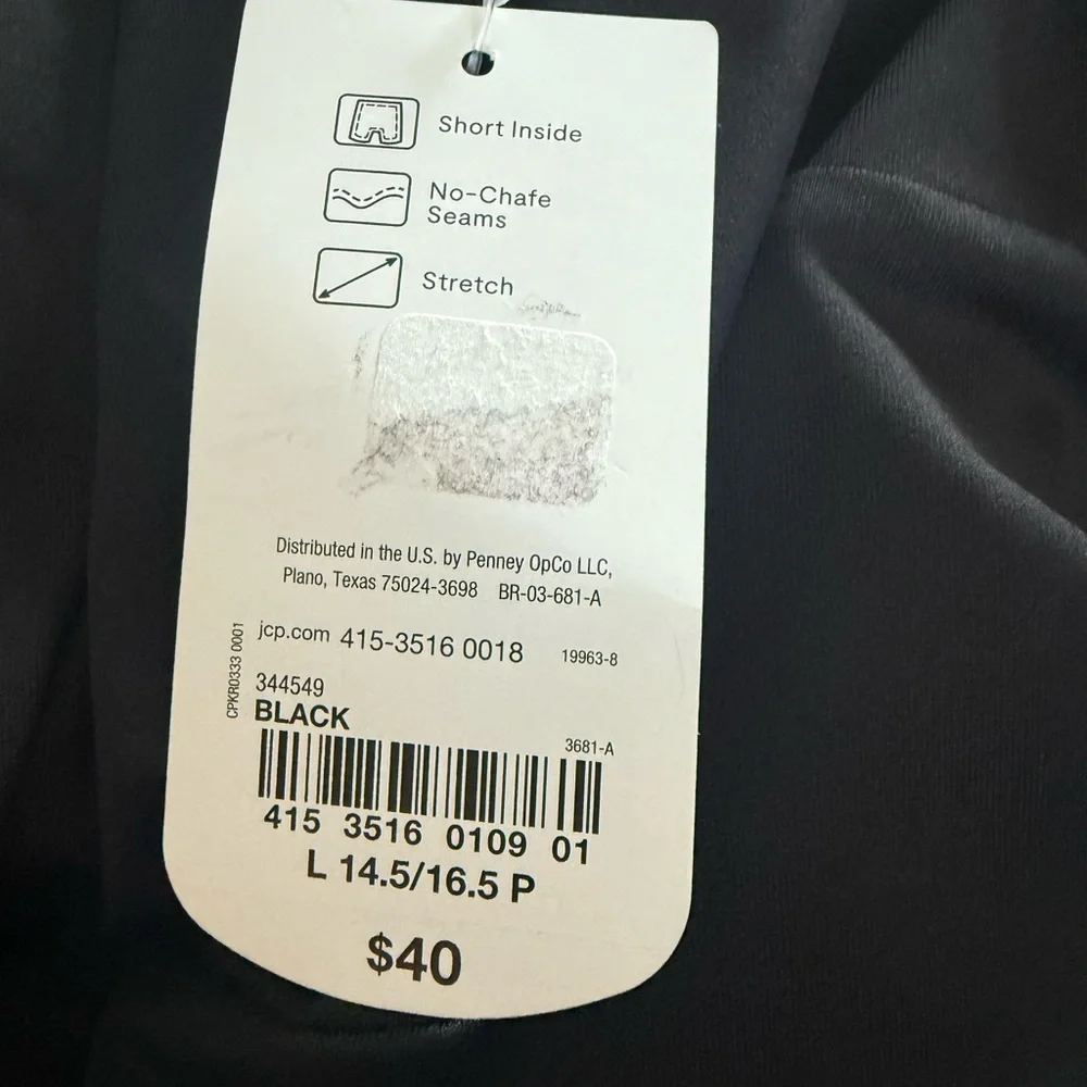 NWT Xersion Black Girl’s Athleisure Dress